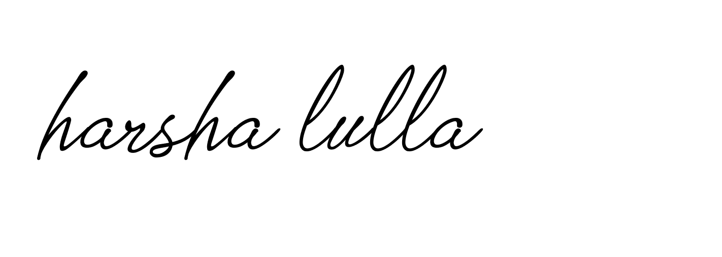 Signature of harsha-lulla