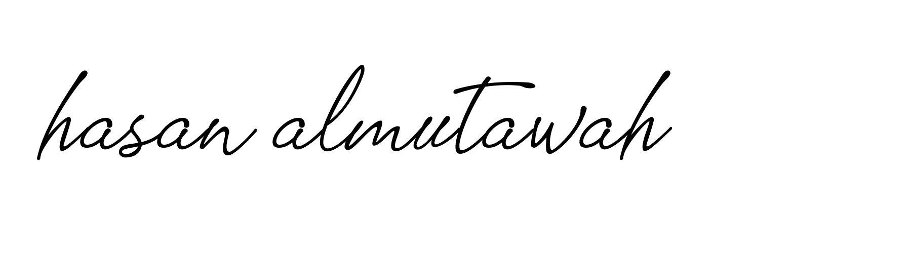 Signature of hasan-almutawah