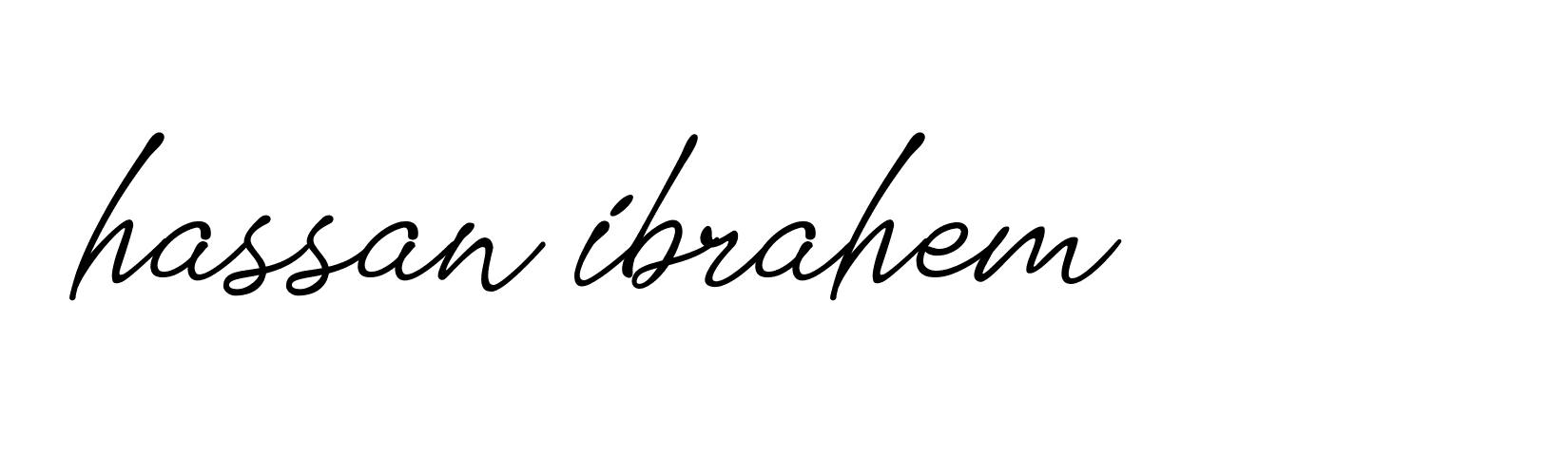 Signature of hassan-ibrahem