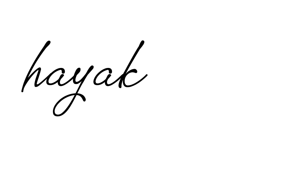 Signature of hayak