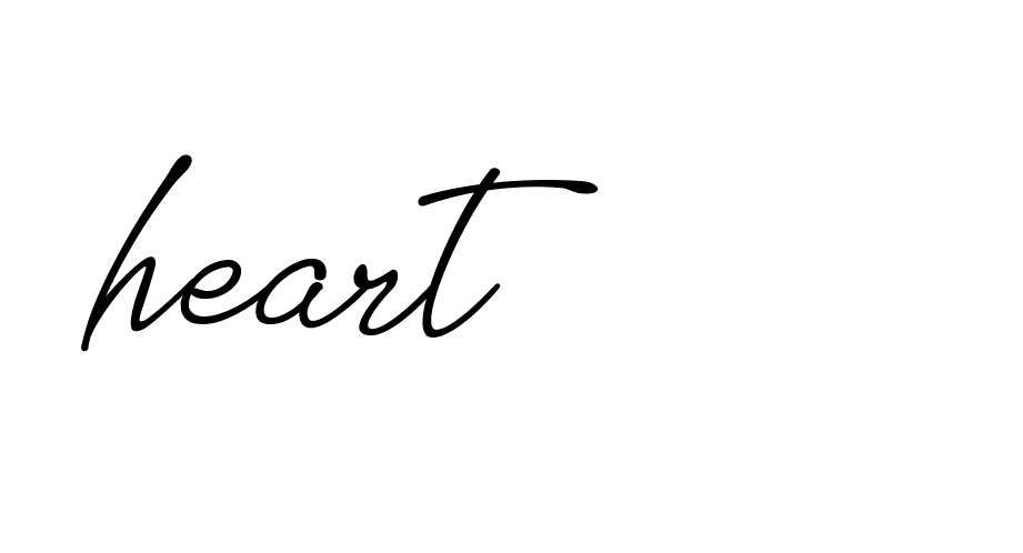 Signature of heart