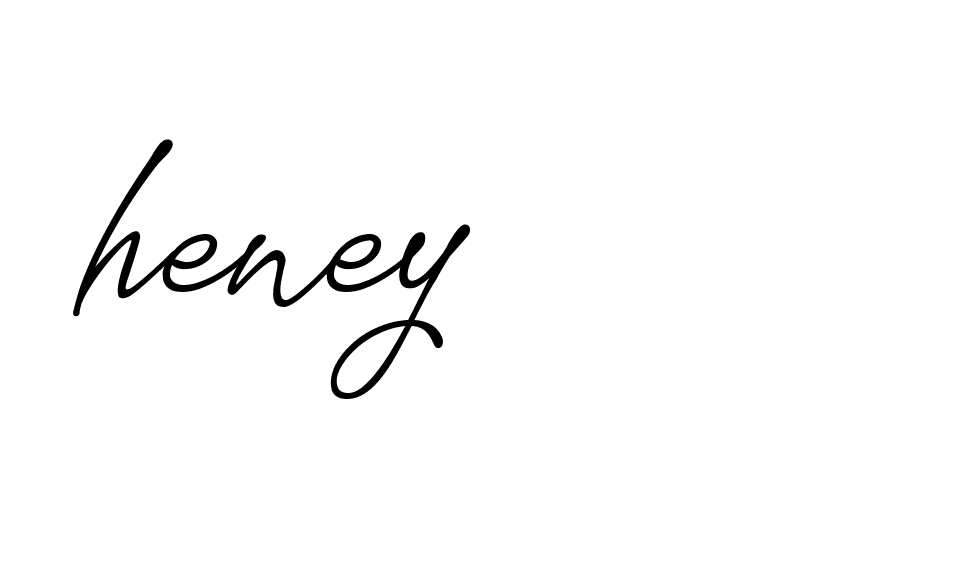 Signature of heney