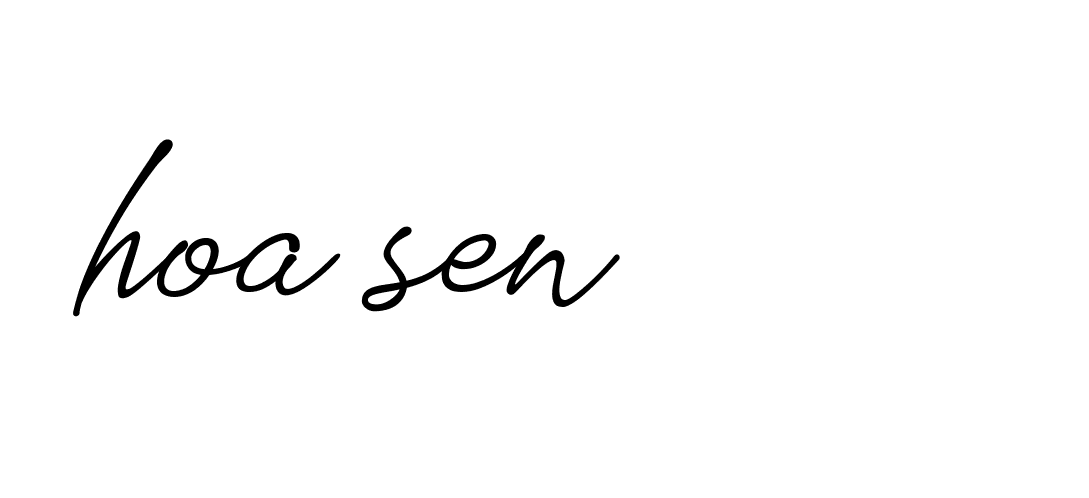 Signature of hoa-sen