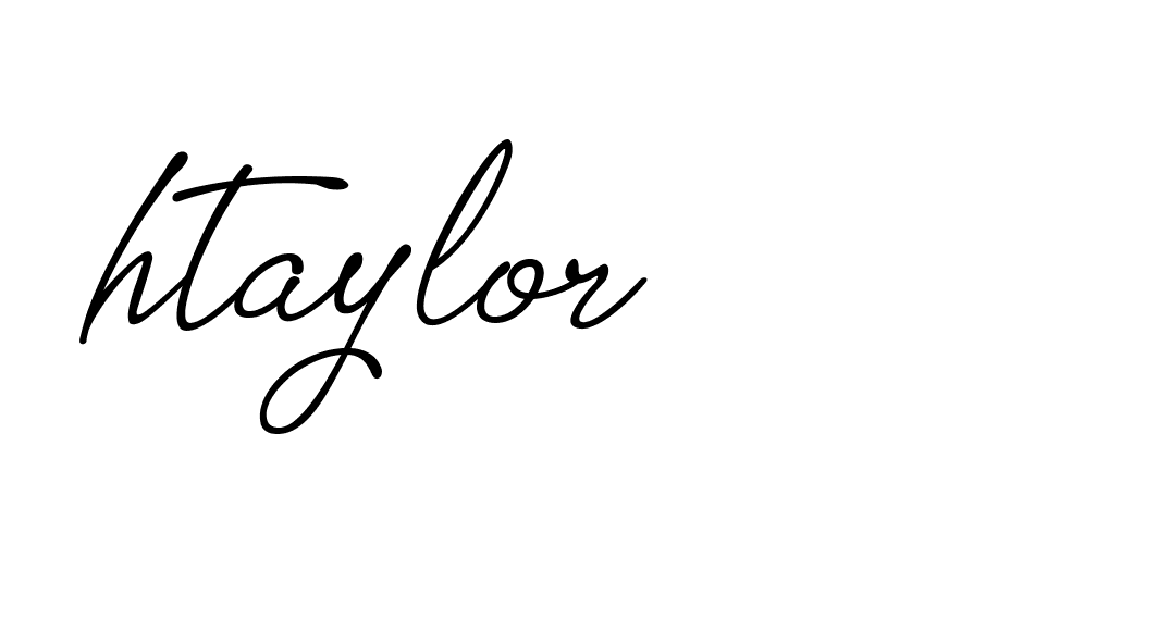 Signature of htaylor