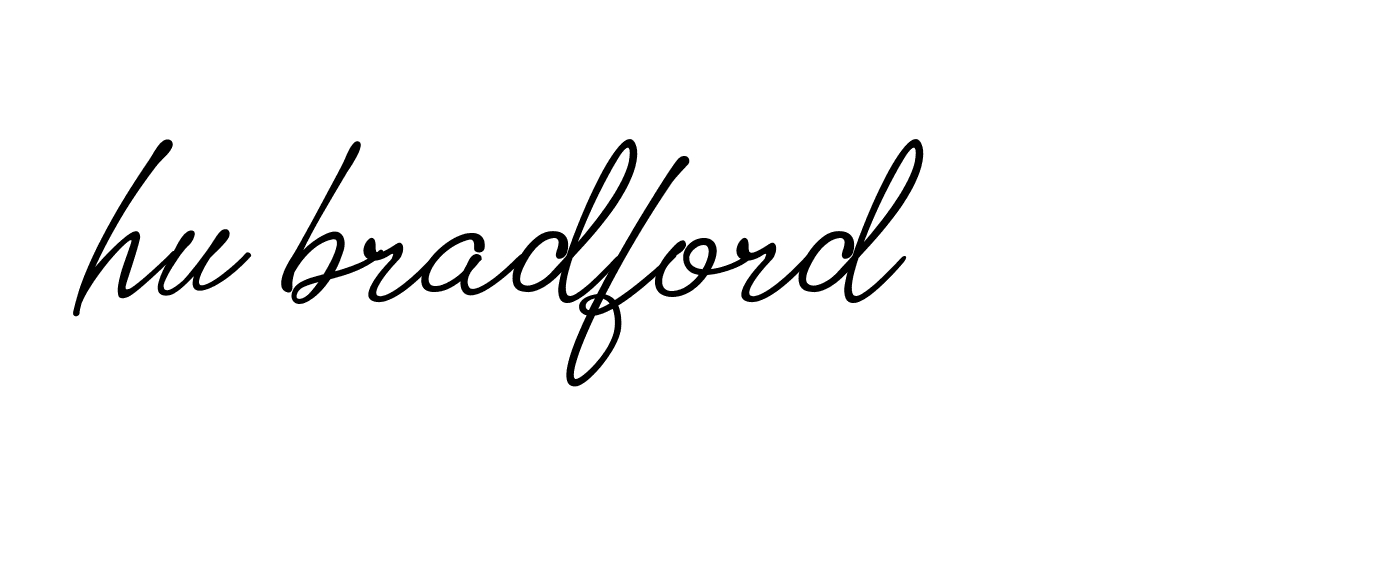 Signature of hu-bradford