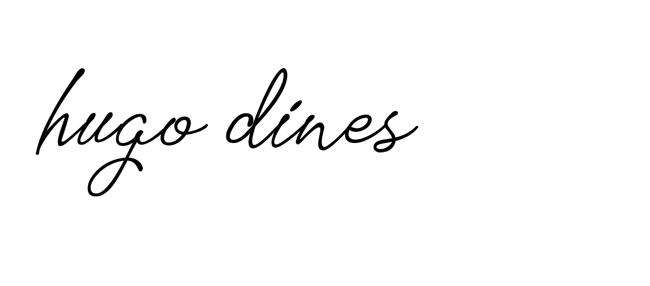 Signature of hugo-dines