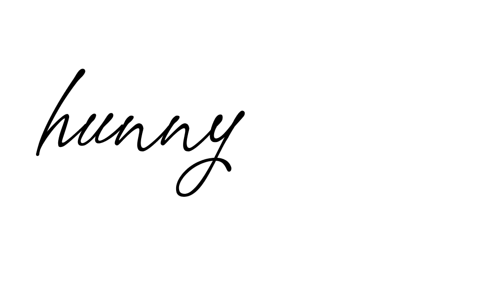 Signature of hunny