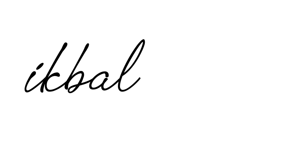 Signature of ikbal