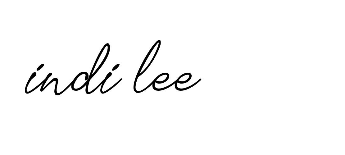 Signature of indi-lee