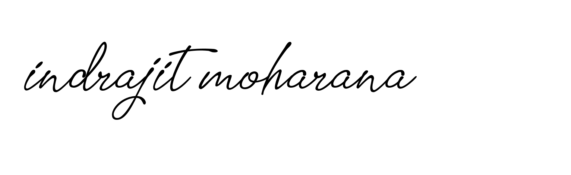 Signature of indrajit-moharana-