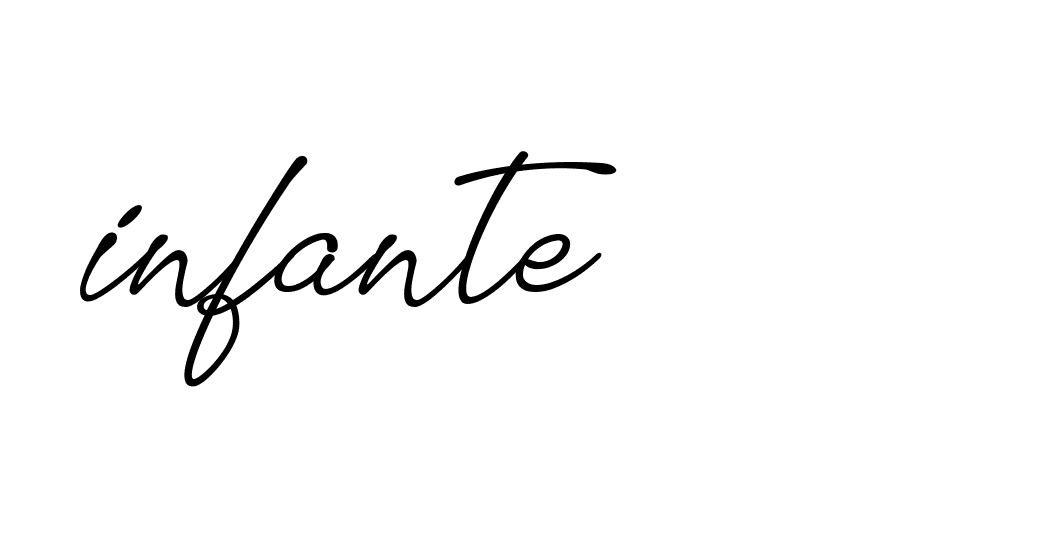 Signature of infante