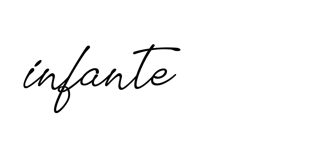 Signature of infante-