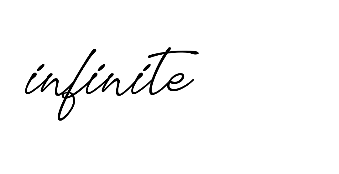 Signature of infinite