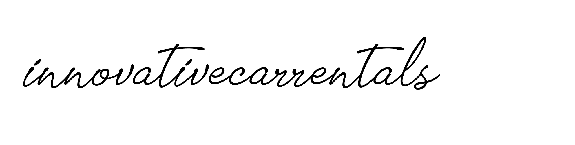 Signature of innovativecarrentals