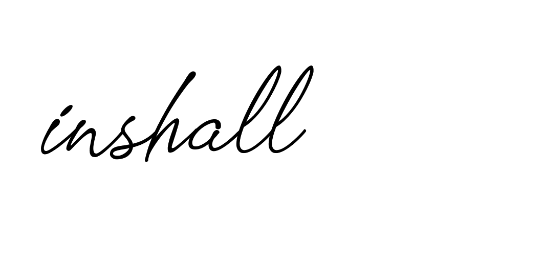 Signature of inshall