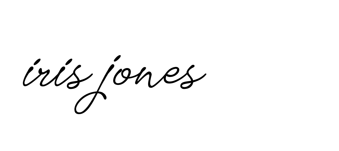 Signature of iris-jones