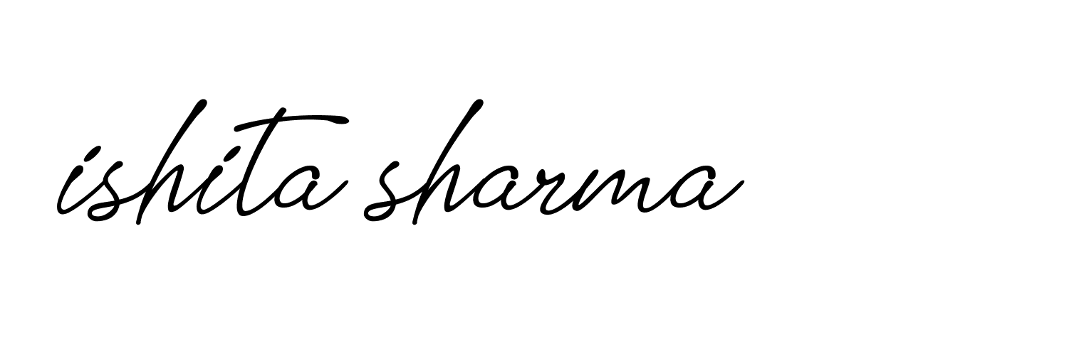 Signature of ishita-sharma