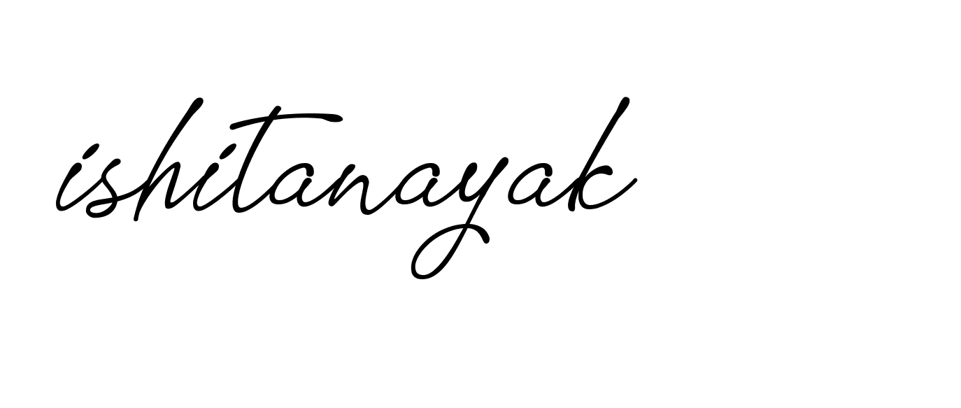 Signature of ishitanayak