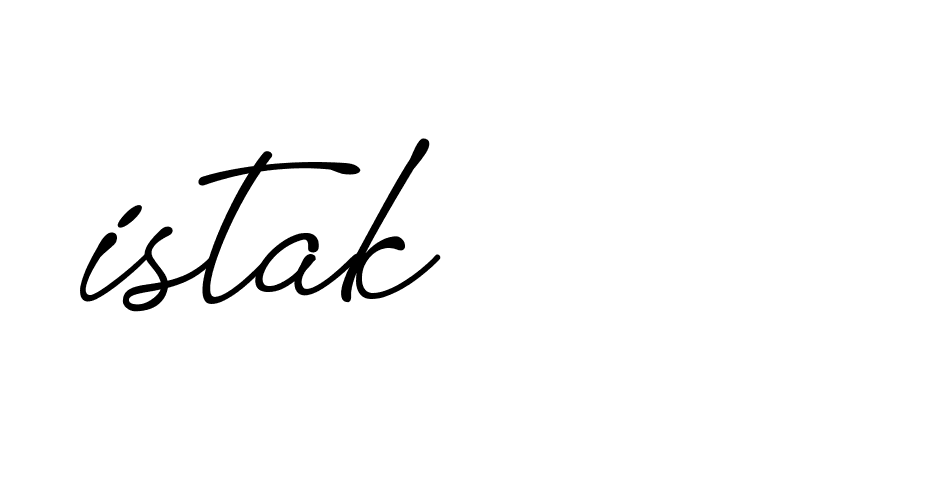 Signature of istak-