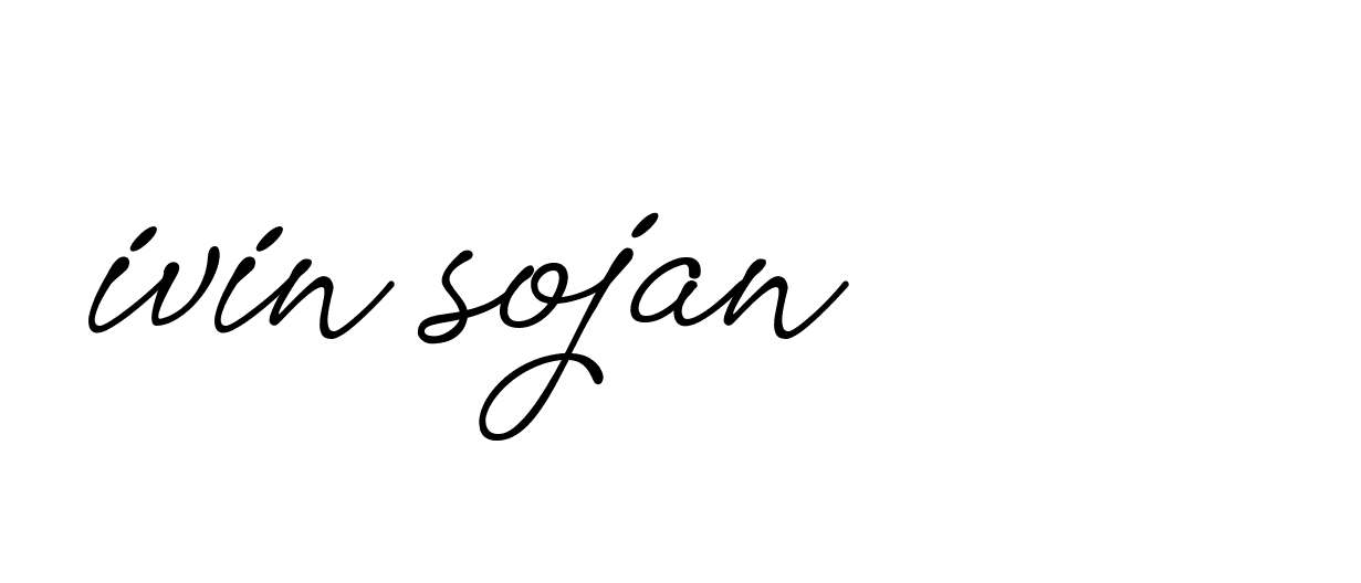 Signature of ivin-sojan