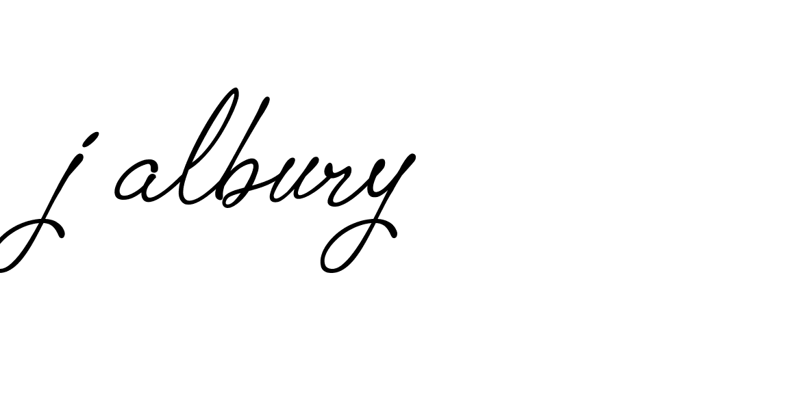 Signature of j-albury