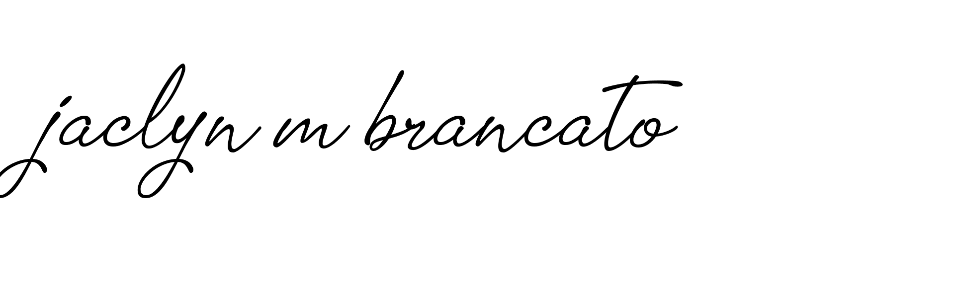 Signature of jaclyn-m-brancato