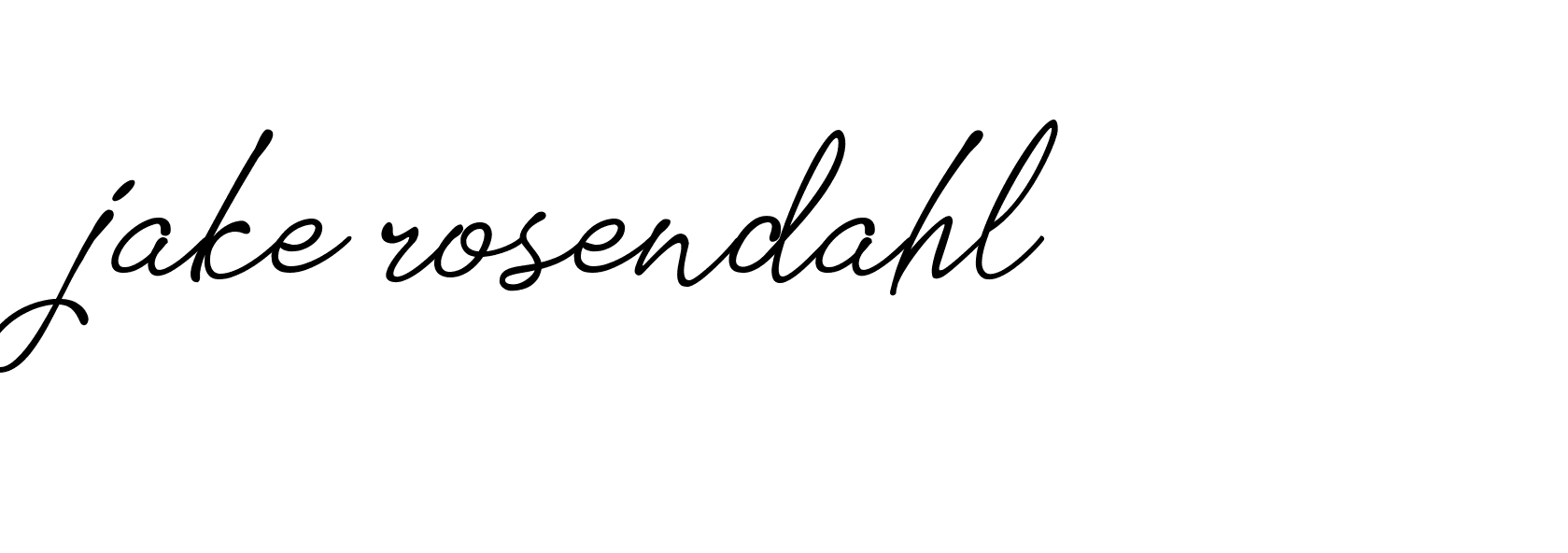 Signature of jake-rosendahl