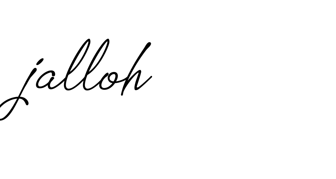 Signature of jalloh-