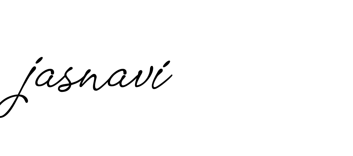 Signature of jasnavi-