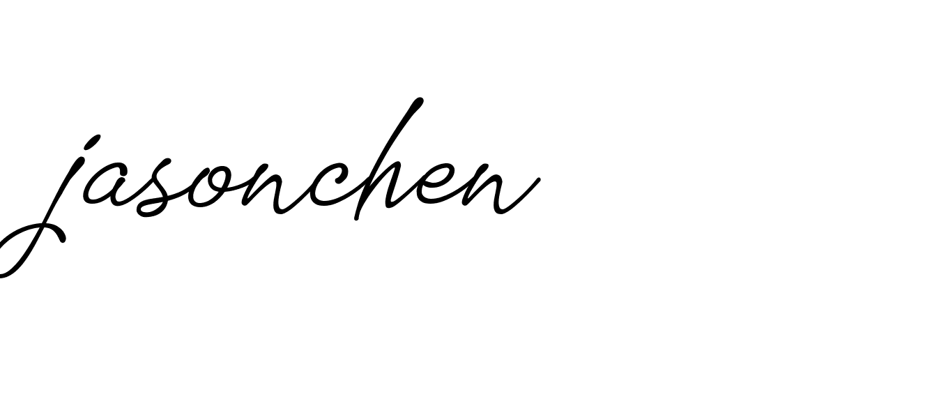 Signature of jasonchen