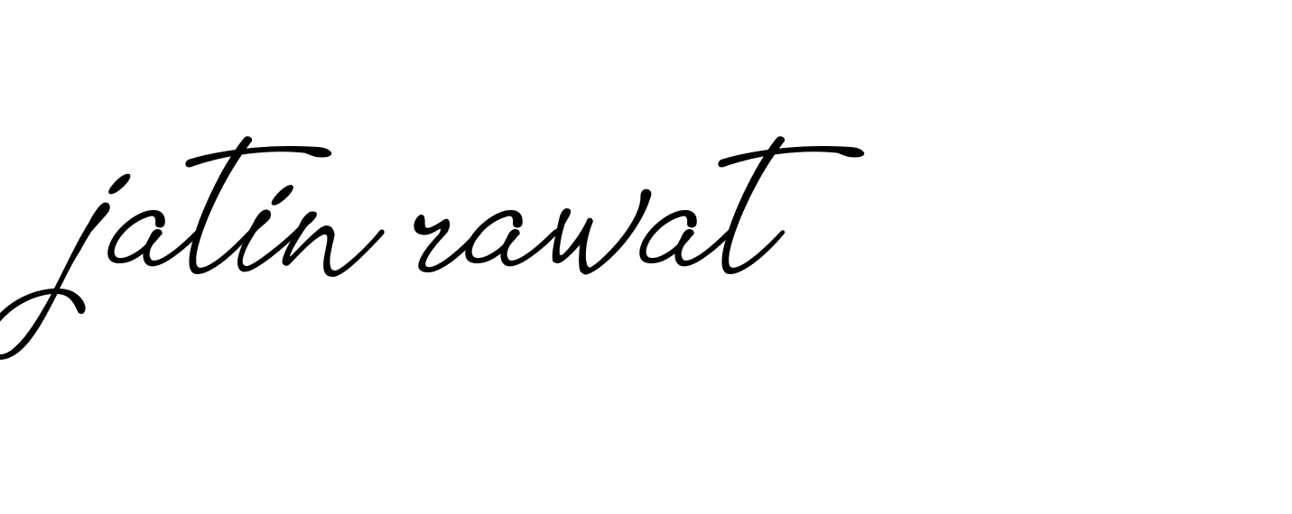 Signature of jatin-rawat