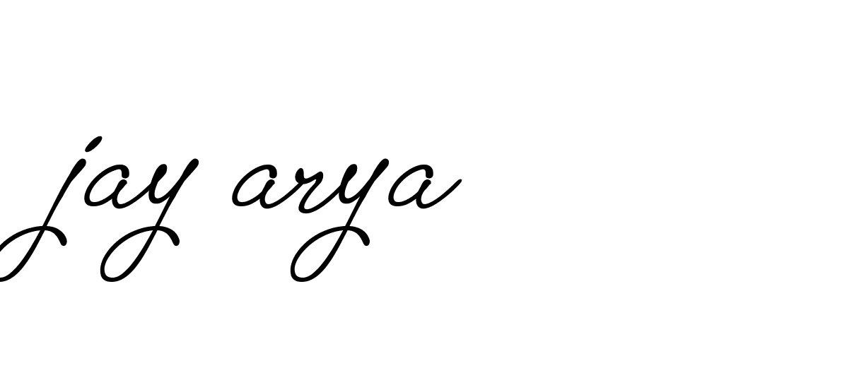 Signature of jay-arya