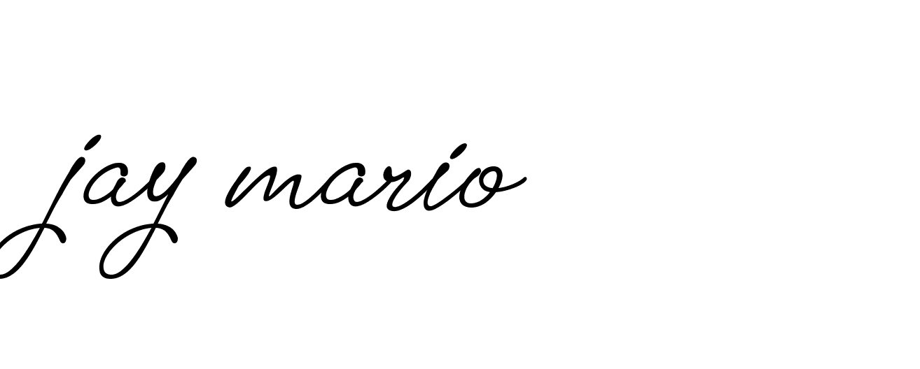 Signature of jay-mario