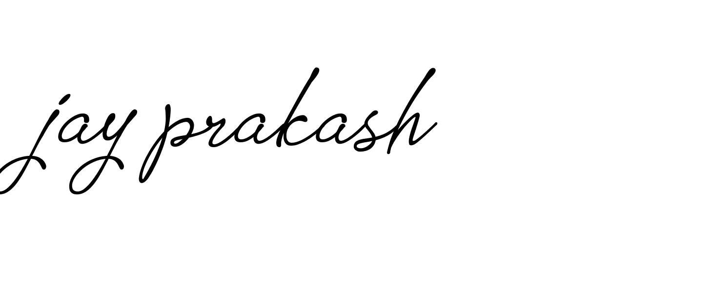 Signature of jay-prakash