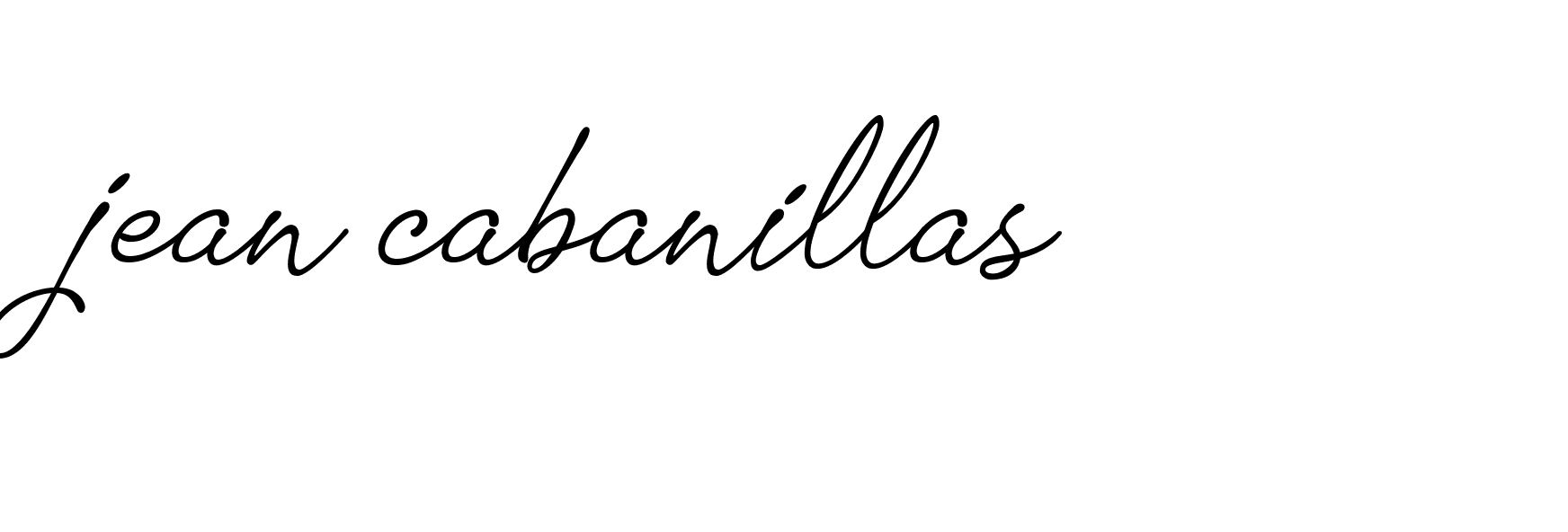 Signature of jean-cabanillas