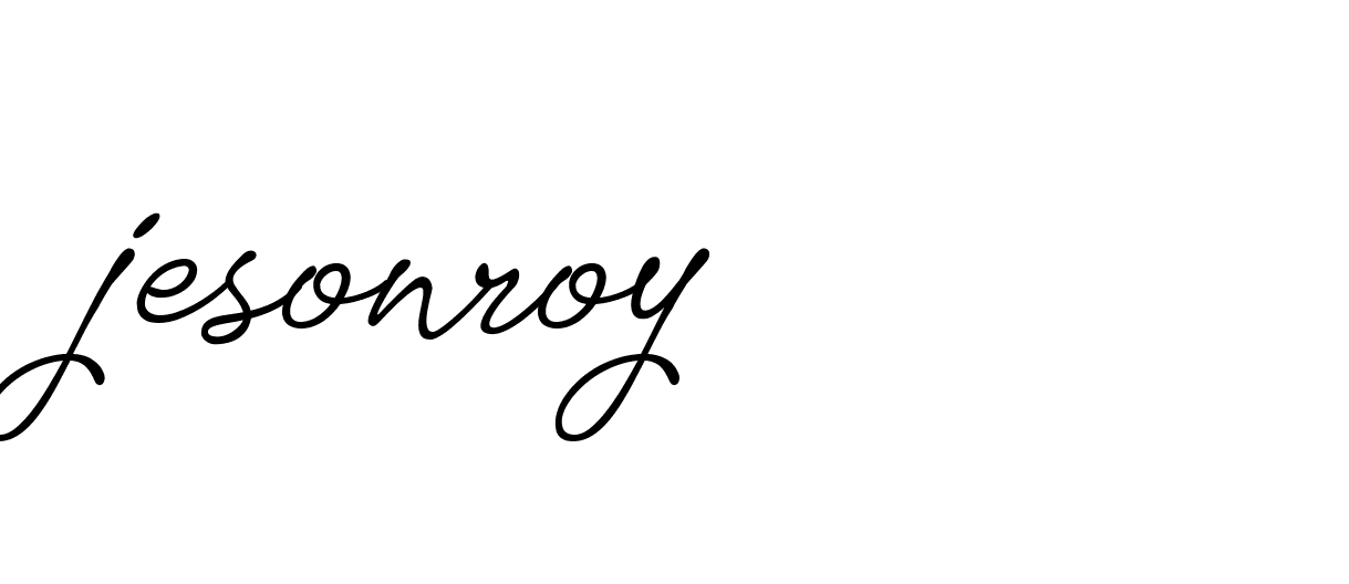 Signature of jesonroy