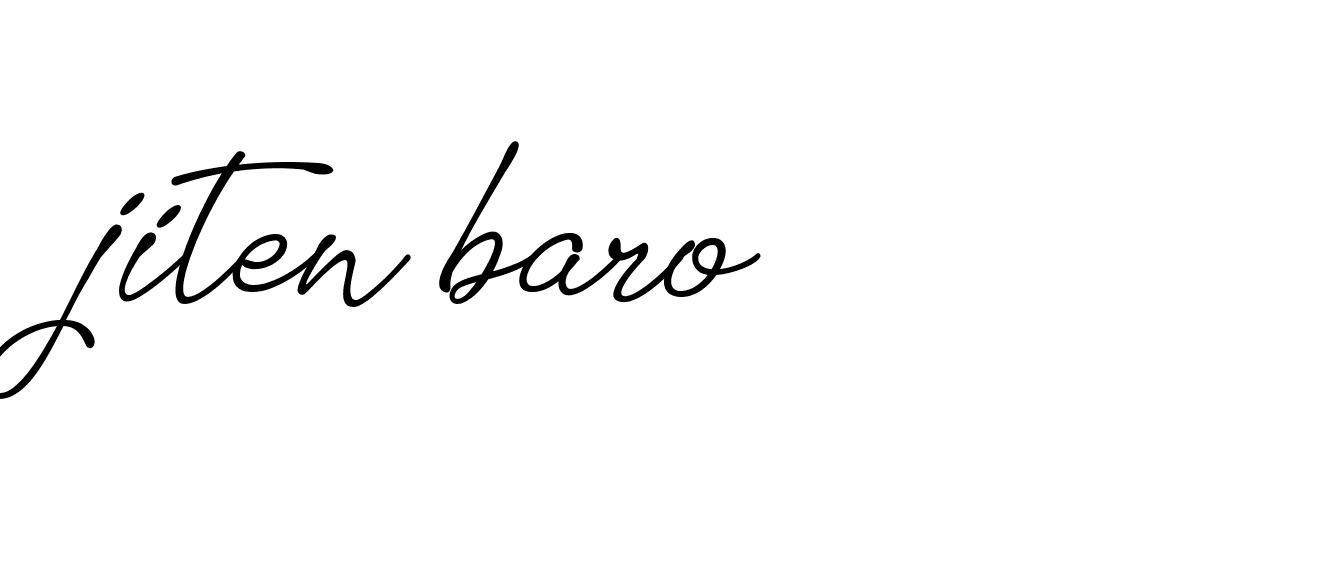 Signature of jiten-baro