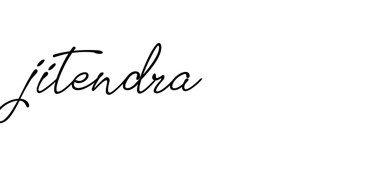 Signature of jitendra