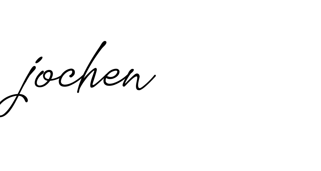 Signature of jochen