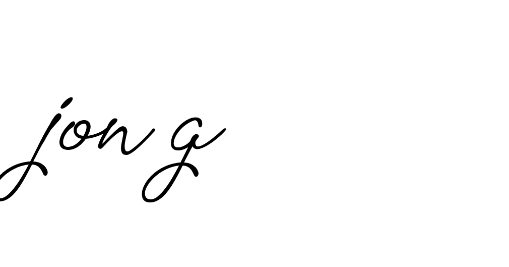 Signature of jon-g