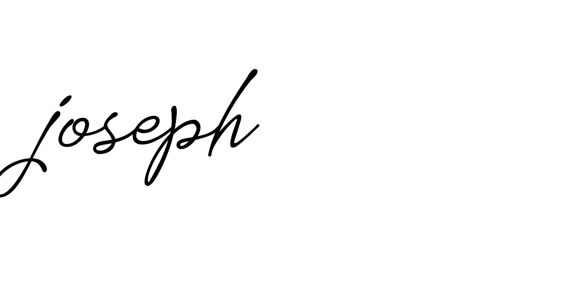 Signature of joseph-