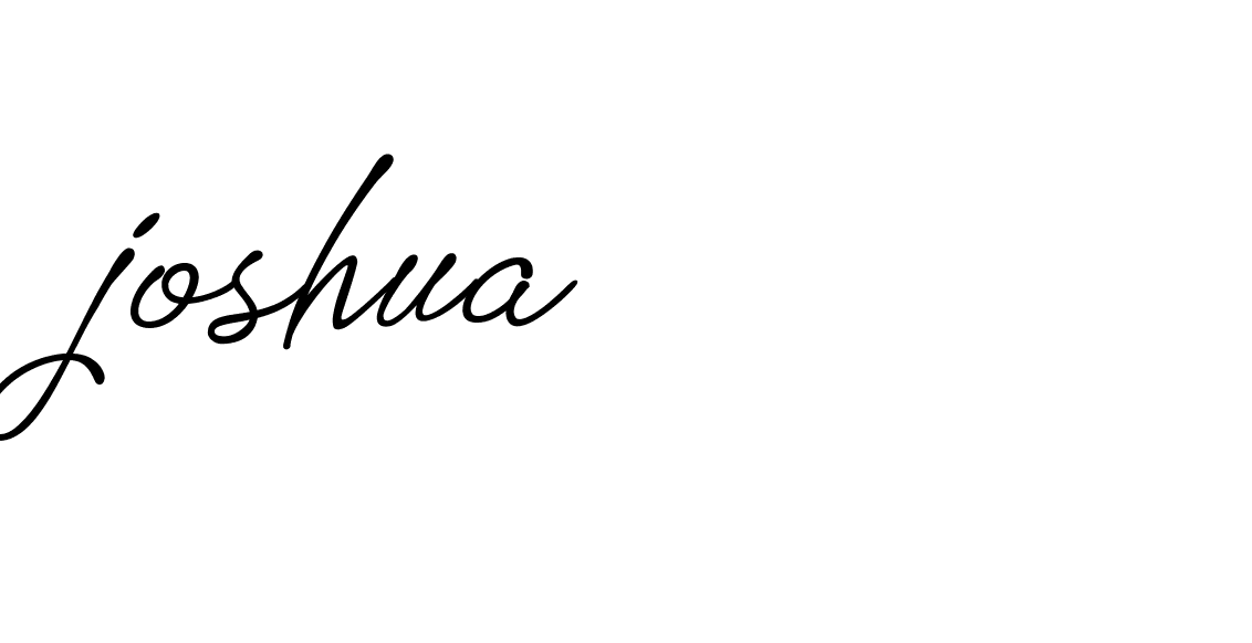 Signature of joshua-