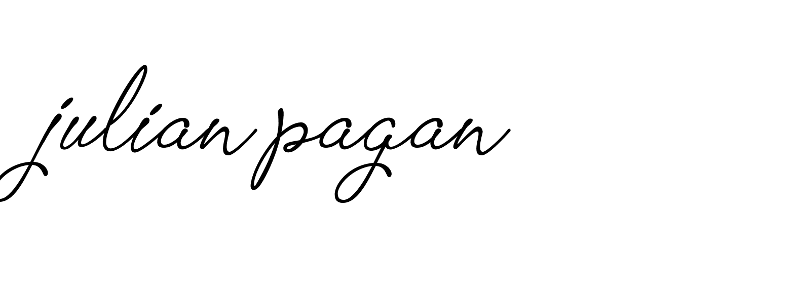 Signature of julian-pagan