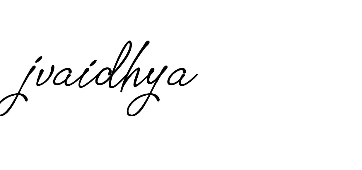 Signature of jvaidhya