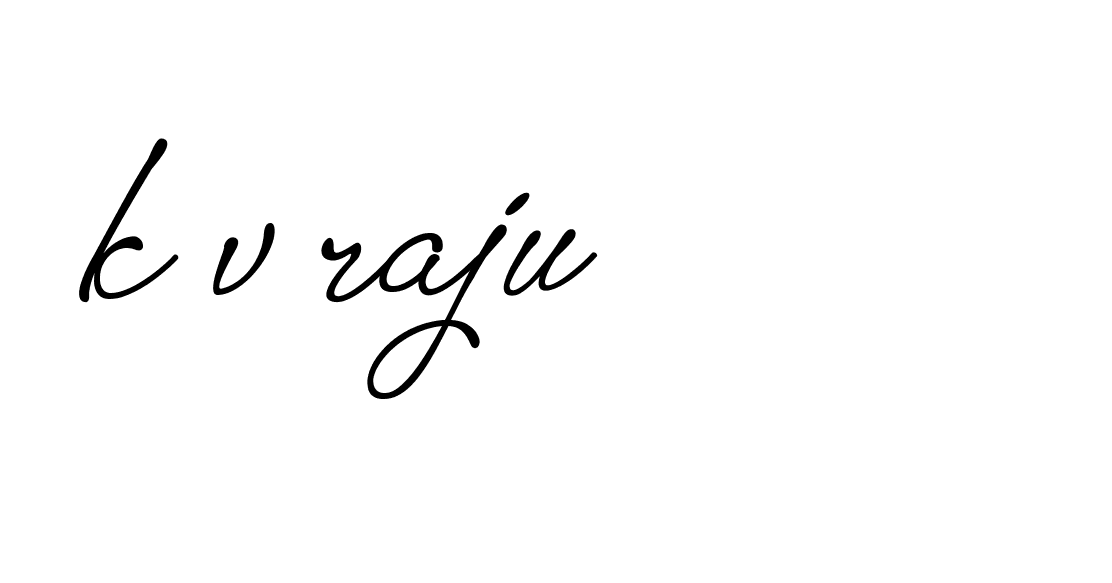 Signature of k-v-raju-