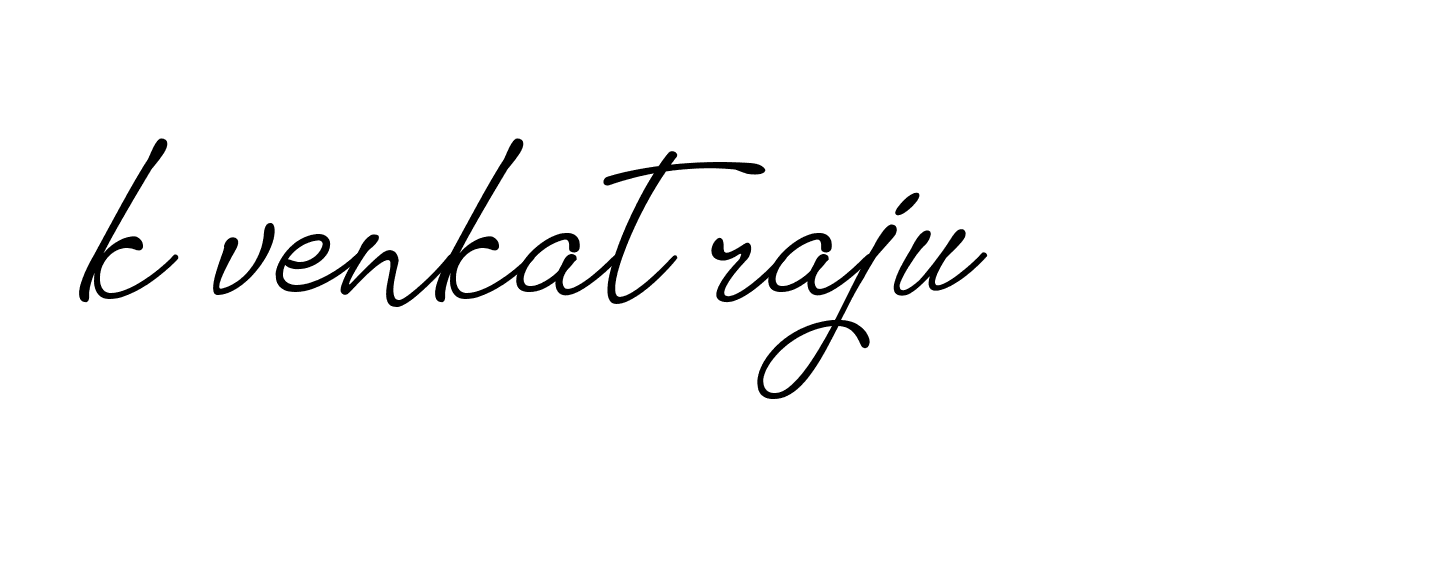 Signature of k-venkat-raju