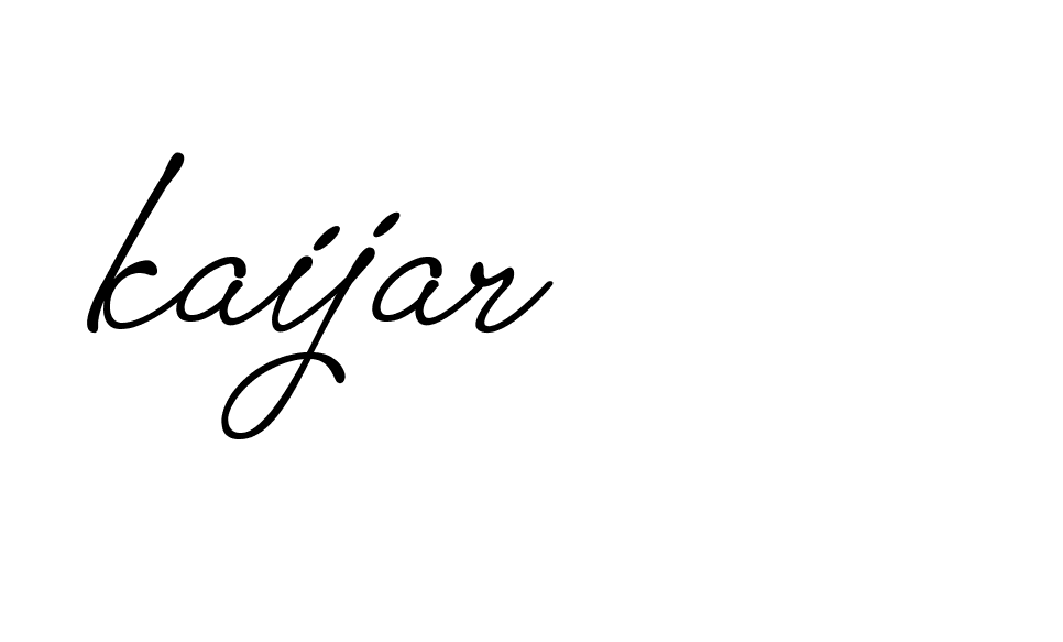 Signature of kaijar