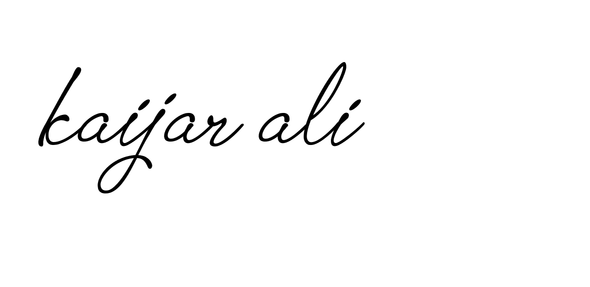 Signature of kaijar-ali