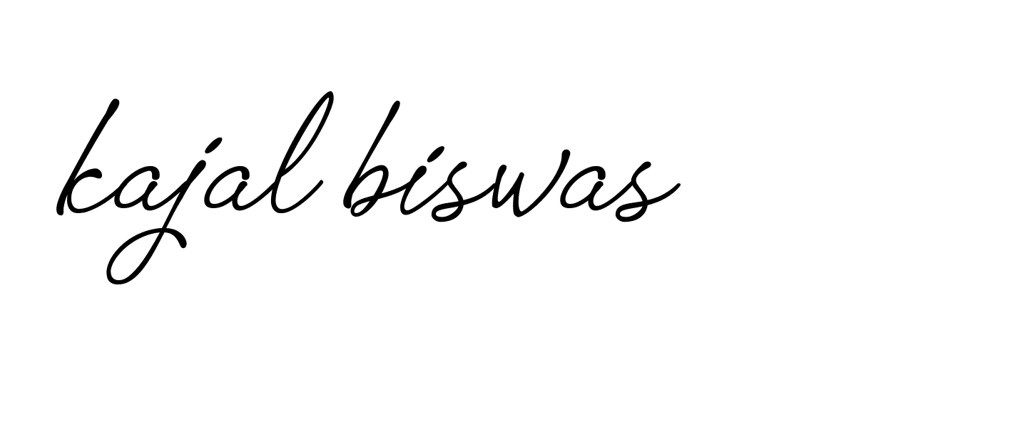 Signature of kajal-biswas