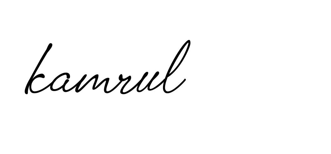 Signature of kamrul